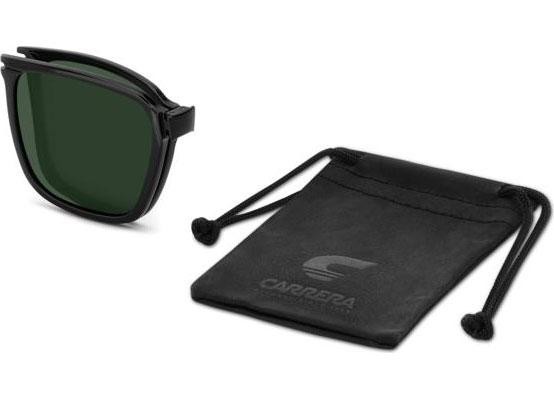 Okulary korekcyjne Carrera CA357/C EX4/17 Polarized Kwadratowe Brązowe