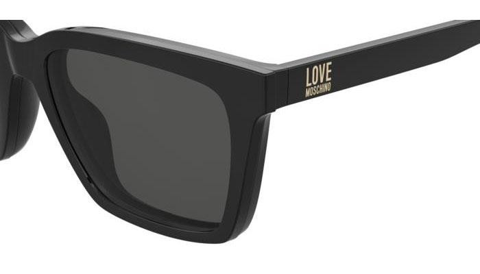 Okulary korekcyjne Love Moschino MOL661/C 807/16 Kocie oczy Czarne