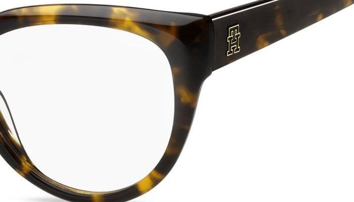 Ochelari Tommy Hilfiger TH2210 086 Cat Eye Havana