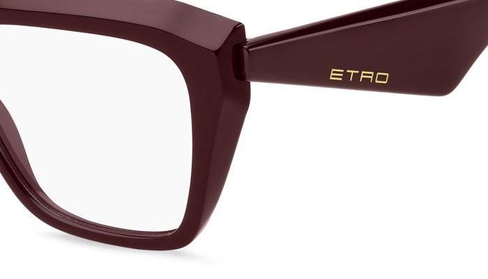 Okulary korekcyjne Etro ETRO0097 LHF Kocie oczy Czerwone