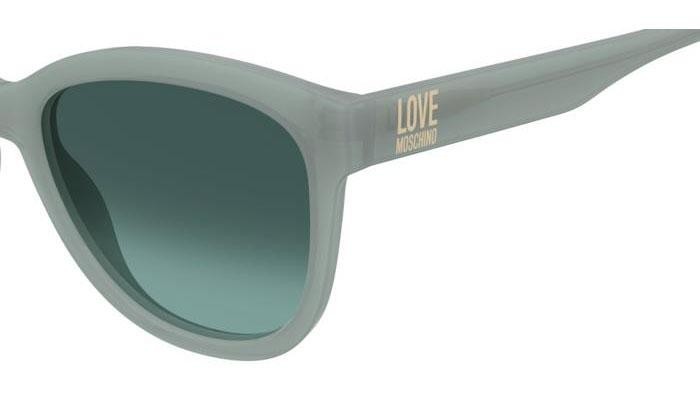 Okulary przeciwsłoneczne Love Moschino MOL089/S 1ED/EQ Kocie oczy Zielone