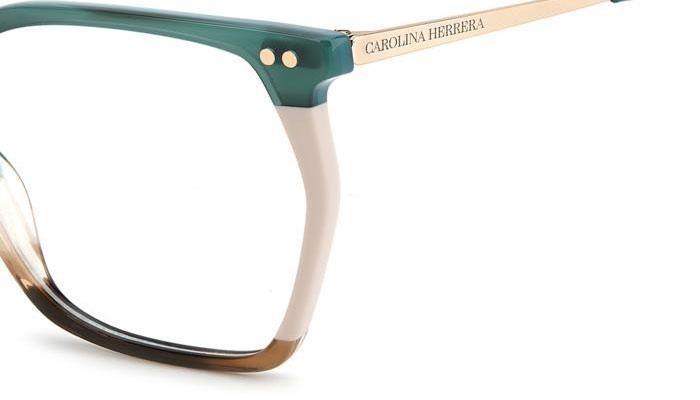 Ochelari Carolina Herrera HER0293 0IU Cat Eye Albaștri