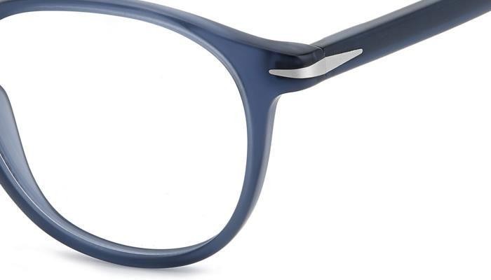 Okulary korekcyjne David Beckham DB1018 FLL Okrągłe Niebieskie