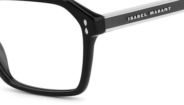 Okulary korekcyjne Isabel Marant IM0204 807 Kwadratowe Czarne