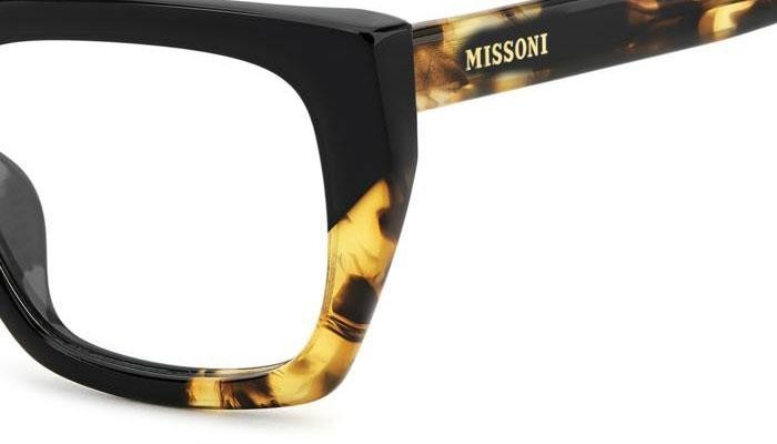 Okulary korekcyjne Missoni MIS0225/G WR7 Kocie oczy Czarne