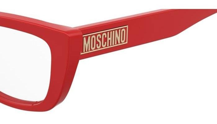 Okulary korekcyjne Moschino MOS653 C9A Kocie oczy Czerwone