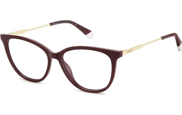 Okulary korekcyjne Polaroid PLDD564 LHF Kocie oczy Czerwone