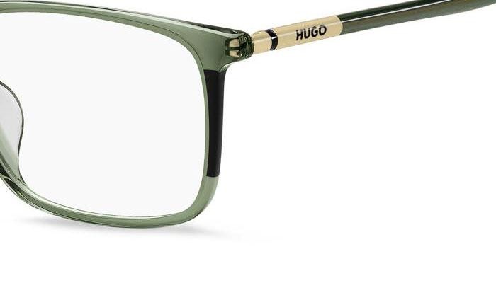 Okulary korekcyjne HUGO HG1349/G 1ED Kwadratowe Zielone