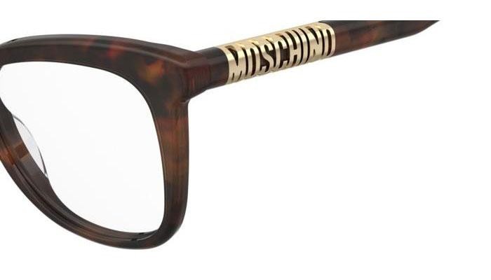 Okulary korekcyjne Moschino MOS650 C9B Kocie oczy Havana