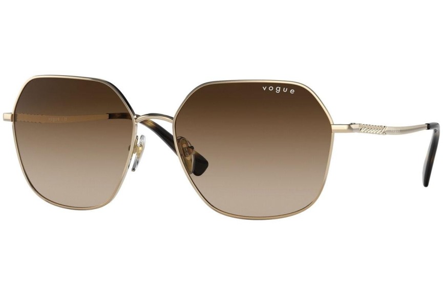 Okulary przeciwsłoneczne Vogue Eyewear VO4198S 848/13 Kwadratowe Złote