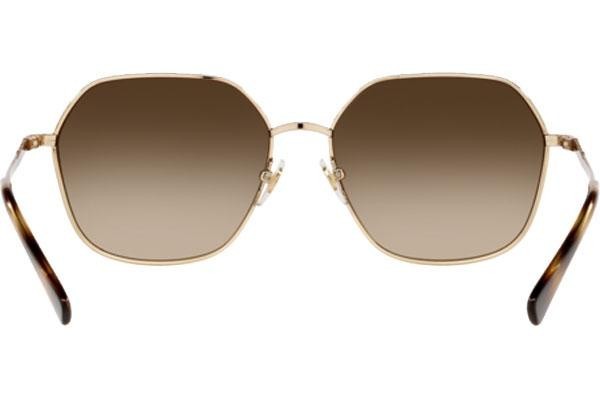 Okulary przeciwsłoneczne Vogue Eyewear VO4198S 848/13 Kwadratowe Złote