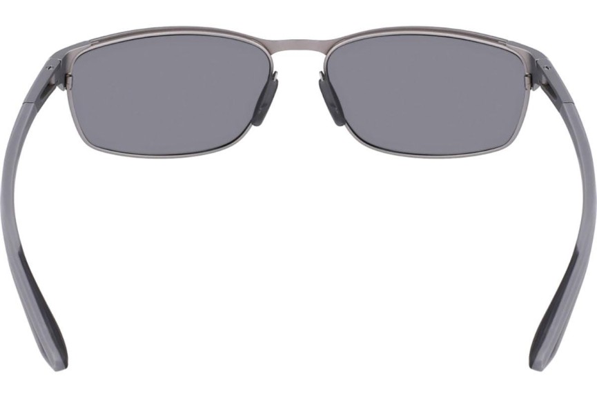 Okulary przeciwsłoneczne Nike Modern Metal DZ7364 918 Prostokątne Srebrne