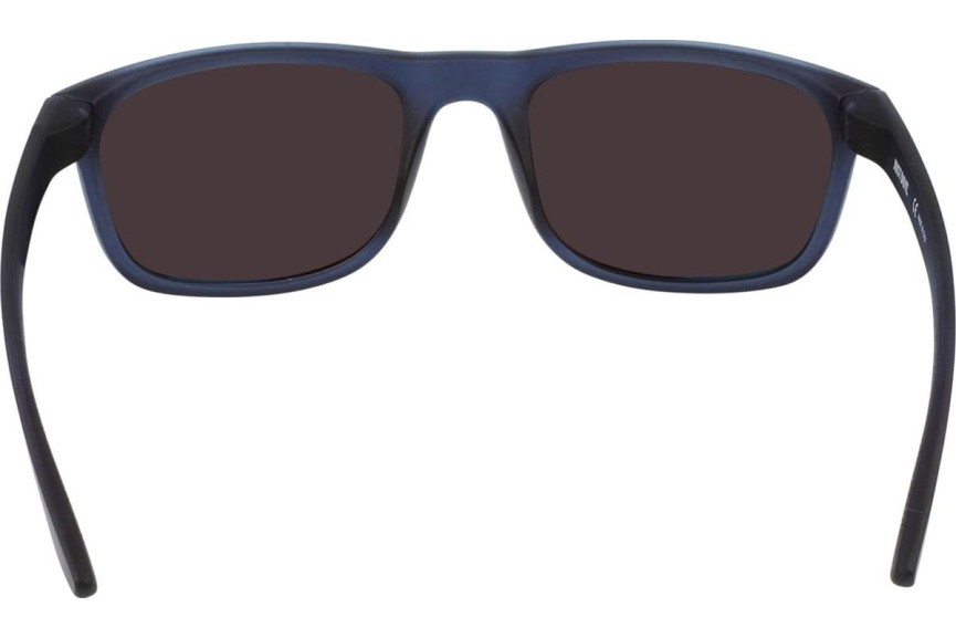 Okulary przeciwsłoneczne Nike Endure M FJ2198 410 Prostokątne Niebieskie