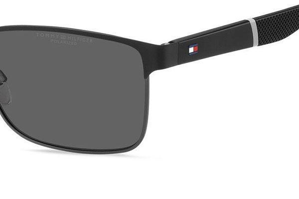 Okulary przeciwsłoneczne Tommy Hilfiger TH2040/S KU0/KU Prostokątne Niebieskie