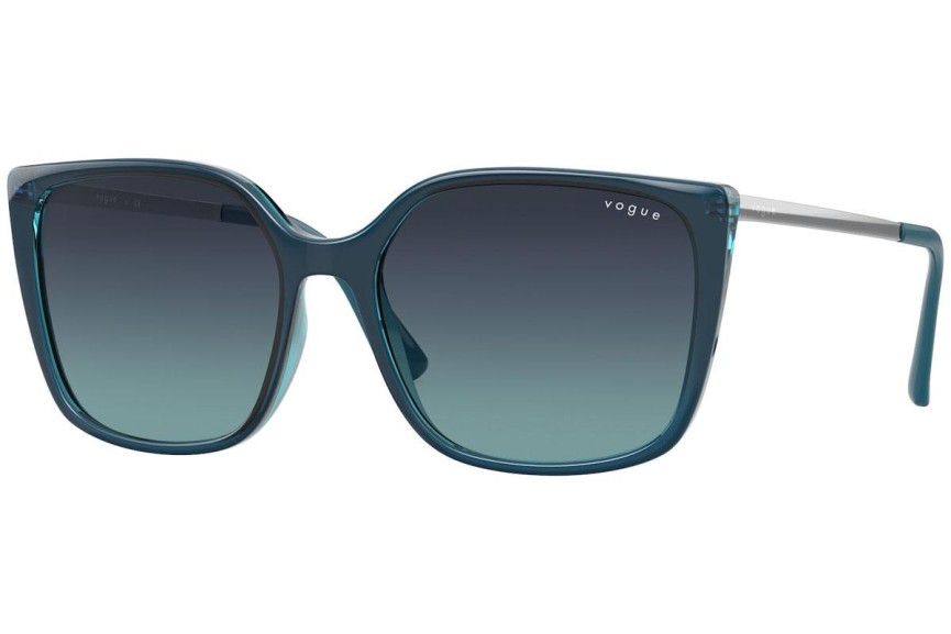 Okulary przeciwsłoneczne Vogue Eyewear VO5353S 28724S Kocie oczy Niebieskie