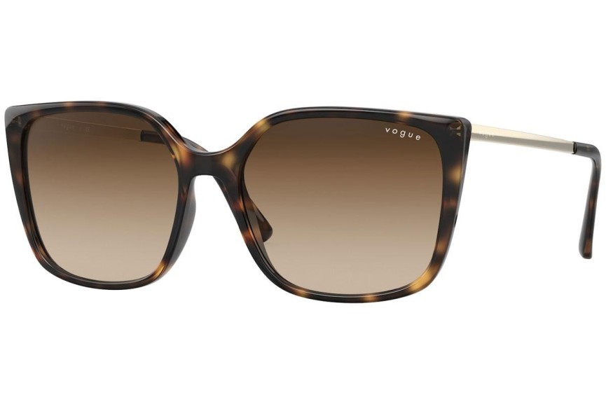 Okulary przeciwsłoneczne Vogue Eyewear VO5353S W65613 Kocie oczy Havana