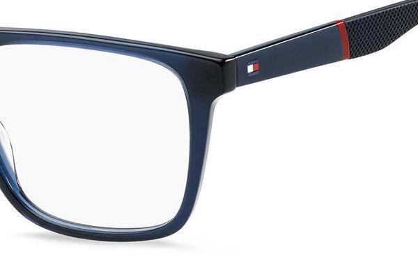 Okulary korekcyjne Tommy Hilfiger TH2045 8RU Kwadratowe Niebieskie