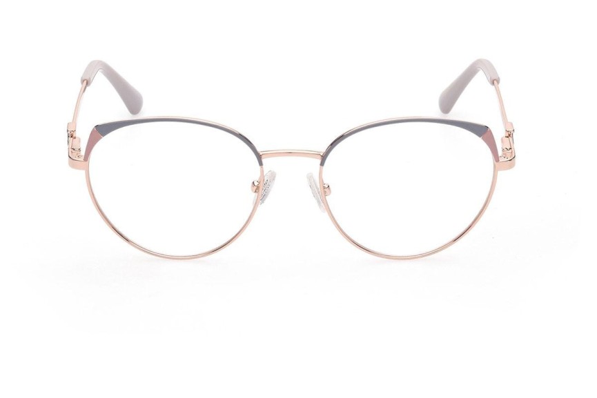 Okulary korekcyjne Guess GU2867 028 Okrągłe Złote