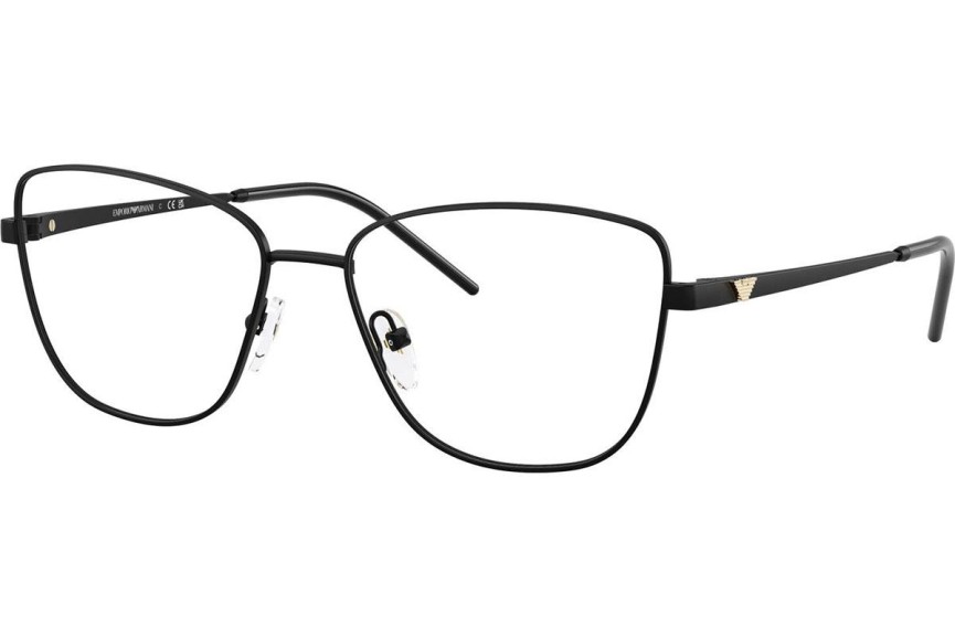 Okulary korekcyjne Emporio Armani EA1172 3001 Kocie oczy Czarne