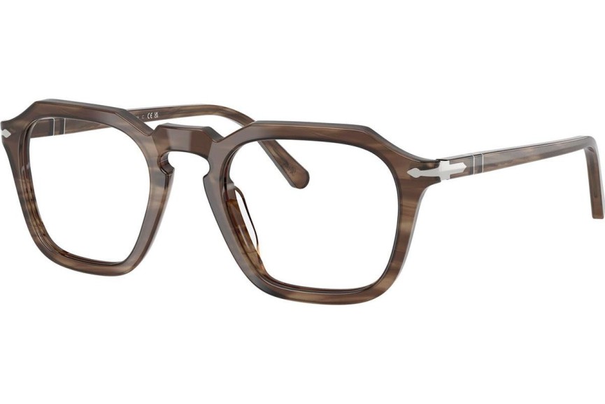 Okulary korekcyjne Persol PO3292V 1208 Kwadratowe Brązowe