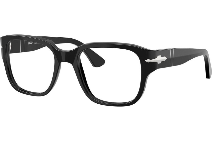 Okulary korekcyjne Persol PO3374V 95 Kwadratowe Czarne