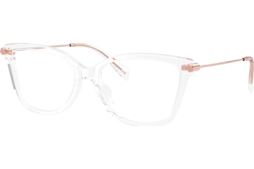 Okulary korekcyjne Michael Kors Kingston MK4150U 3050 Kocie oczy Przezroczyste