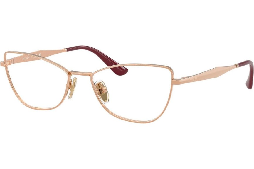 Okulary korekcyjne Vogue Eyewear VO4333 5152 Kocie oczy Złote