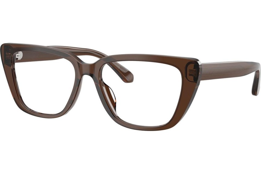 Okulary korekcyjne Emporio Armani EA3256U 6251 Kocie oczy Brązowe