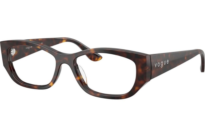 Okulary korekcyjne Vogue Eyewear VO5640U W656 Prostokątne Havana