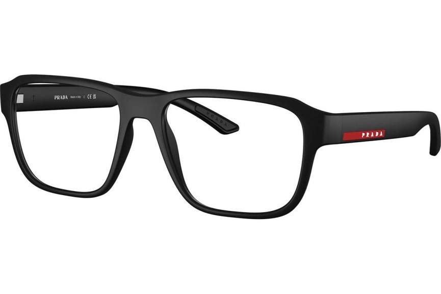 Okulary korekcyjne Prada Linea Rossa PS05RV DG01O1 Kwadratowe Czarne