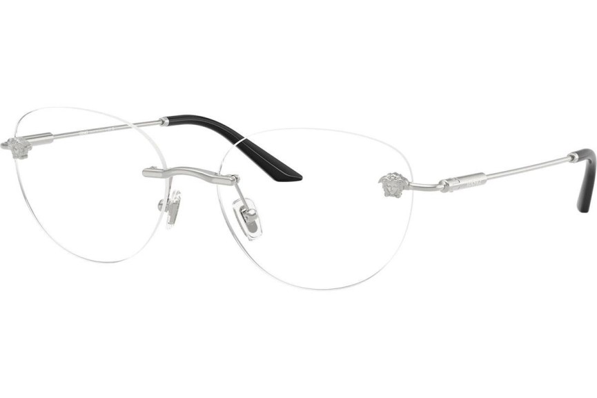 Okulary korekcyjne Versace VE1305 1000 Okrągłe Srebrne