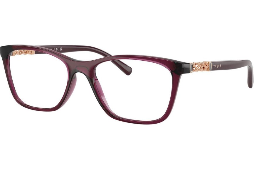 Okulary korekcyjne Vogue Eyewear VO5632B 2989 Kwadratowe Fioletowe
