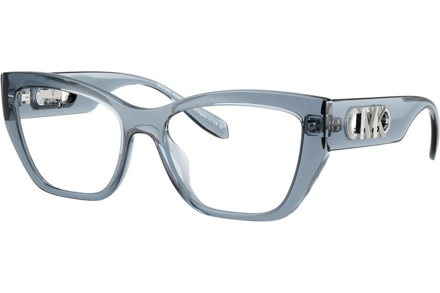 Okulary korekcyjne Michael Kors Puglia MK4149U 4014 Kocie oczy Niebieskie