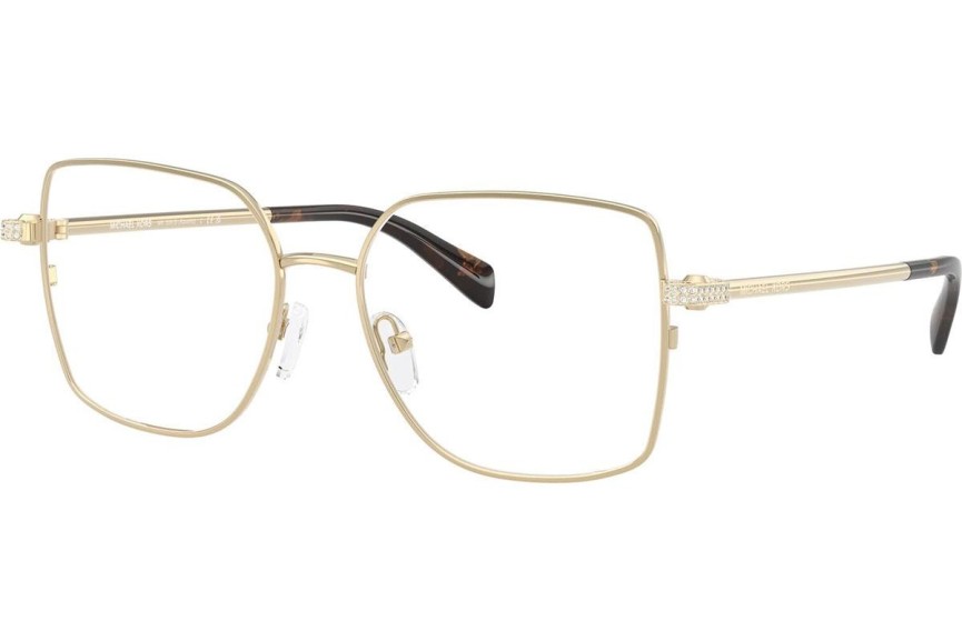 Okulary korekcyjne Michael Kors Ravello MK3091B 1014 Kwadratowe Złote