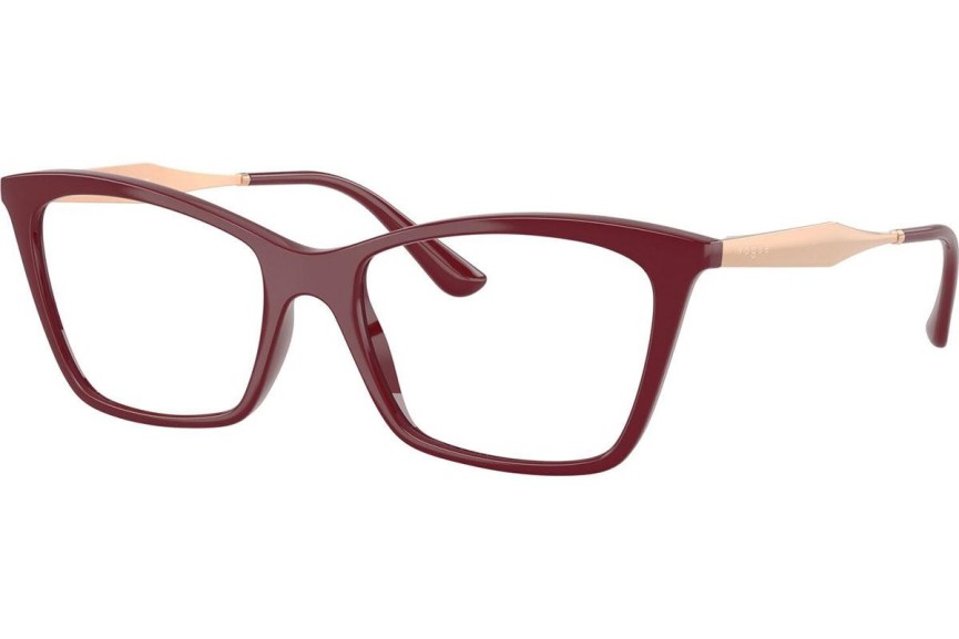 Okulary korekcyjne Vogue Eyewear VO5624 2875 Kocie oczy Czerwone