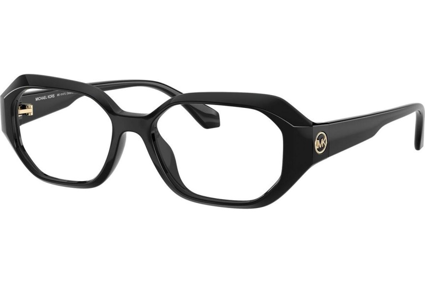 Okulary korekcyjne Michael Kors Islamorada MK4147U 3005 Prostokątne Czarne
