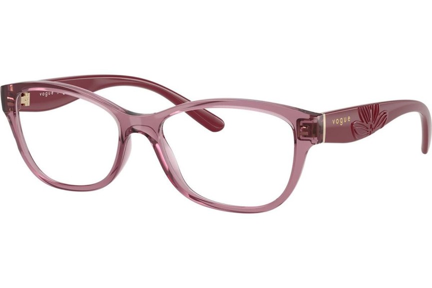 Okulary korekcyjne Vogue Eyewear VO5627 3024 Kocie oczy Różowe