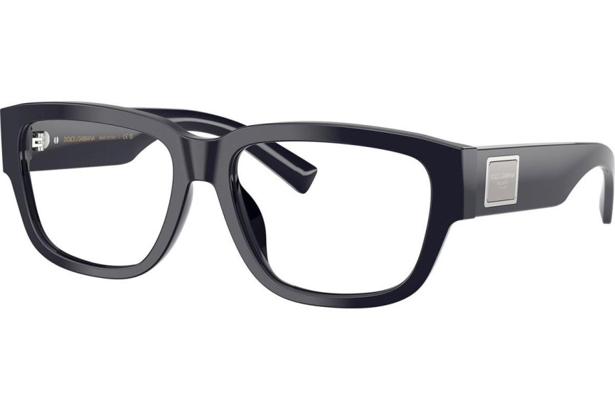 Okulary korekcyjne Dolce & Gabbana DG3423 3094 Kwadratowe Niebieskie