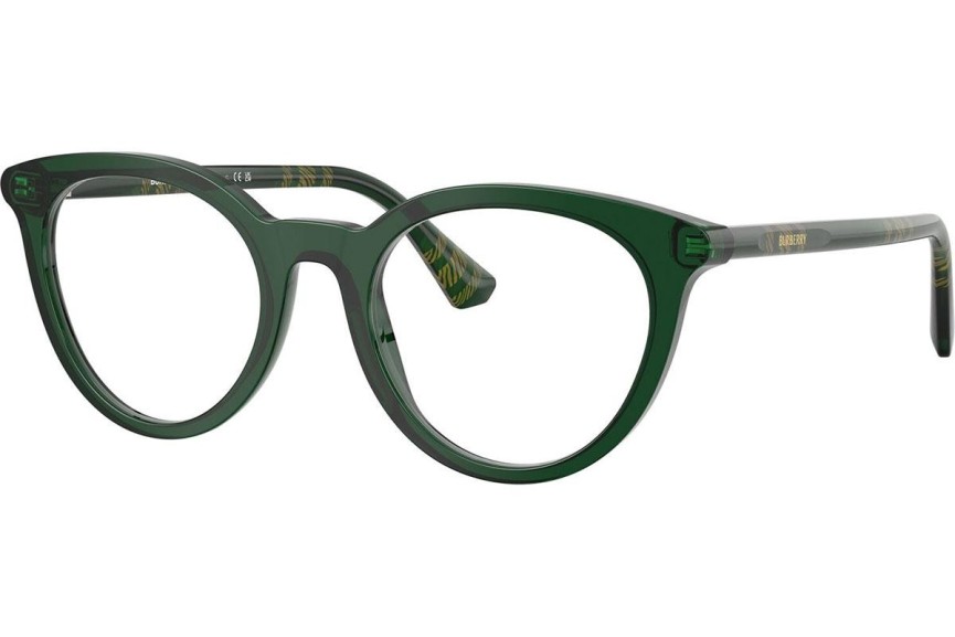 Okulary korekcyjne Burberry BE2429 4162 Okrągłe Zielone