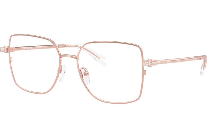 Okulary korekcyjne Michael Kors Ravello MK3091B 1108 Kwadratowe Złote