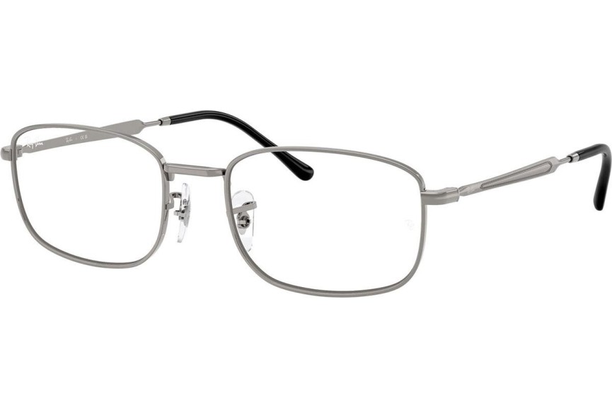 Okulary korekcyjne Ray-Ban RX6533 2502 Prostokątne Srebrne