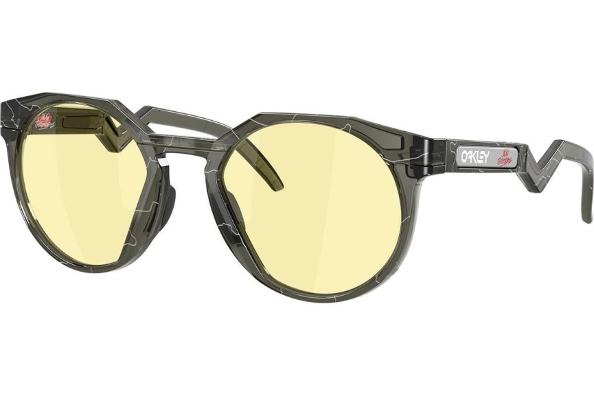 Okulary przeciwsłoneczne Oakley Hstn OO9242 924219 Okrągłe Szare