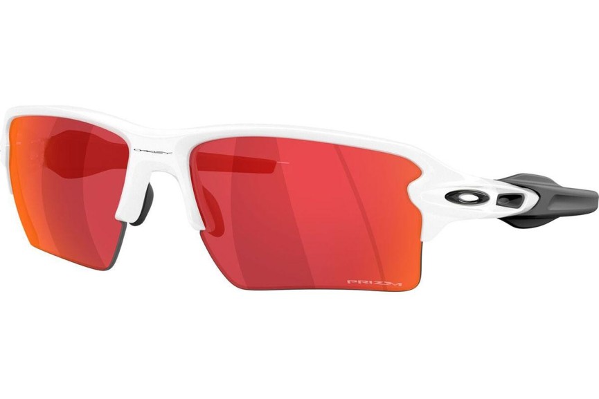 Okulary przeciwsłoneczne Oakley Flak 2.0 XXL OO9488 948803 Prostokątne Białe