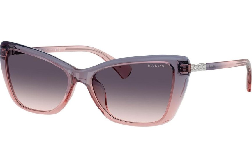Okulary przeciwsłoneczne Ralph by Ralph Lauren RA5332U 623436 Kocie oczy Fioletowe