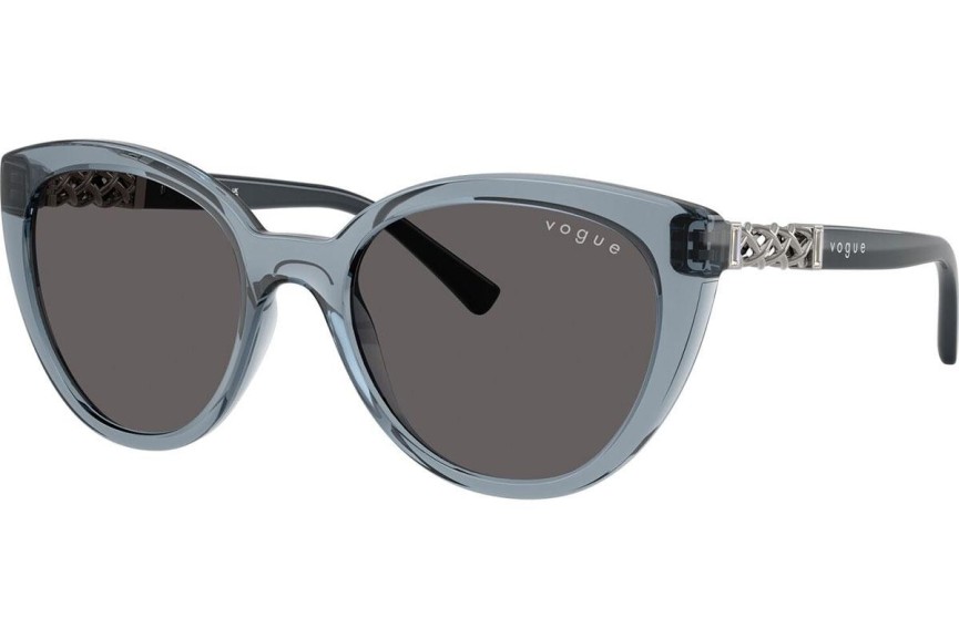 Okulary przeciwsłoneczne Vogue Eyewear VO5634SB 296687 Kocie oczy Niebieskie