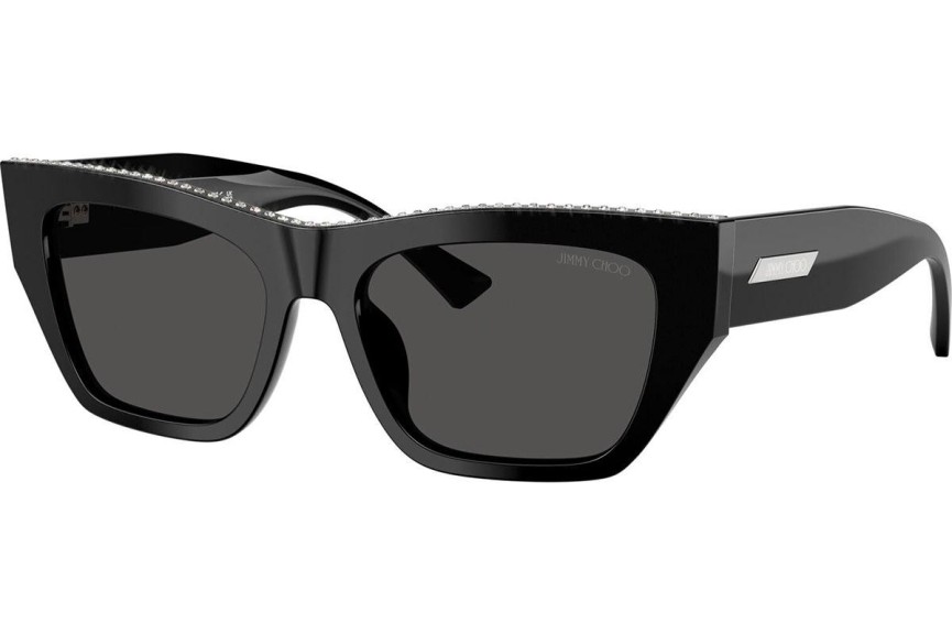 Okulary przeciwsłoneczne Jimmy Choo JC5035B 500087 Kocie oczy Czarne
