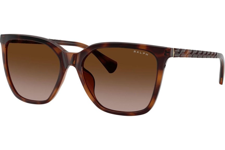 Okulary przeciwsłoneczne Ralph by Ralph Lauren RA5328U 614913 Kwadratowe Havana