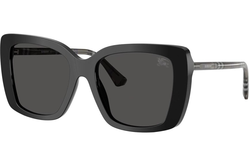 Okulary przeciwsłoneczne Burberry BE4456 416587 Kocie oczy Czarne