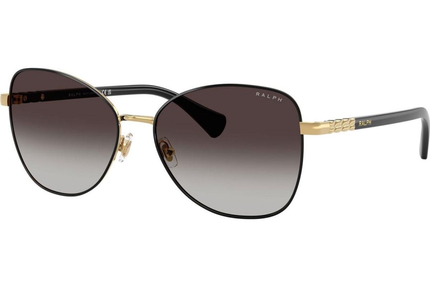 Okulary przeciwsłoneczne Ralph by Ralph Lauren RA4147 94438G Kocie oczy Czarne