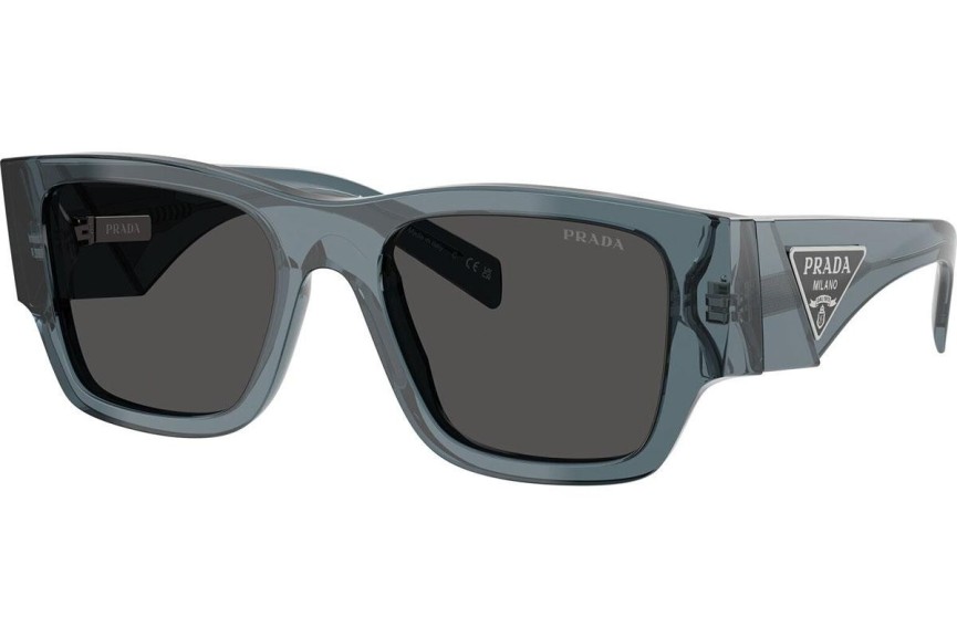 Okulary przeciwsłoneczne Prada PR10ZS 17T08Z Kwadratowe Niebieskie